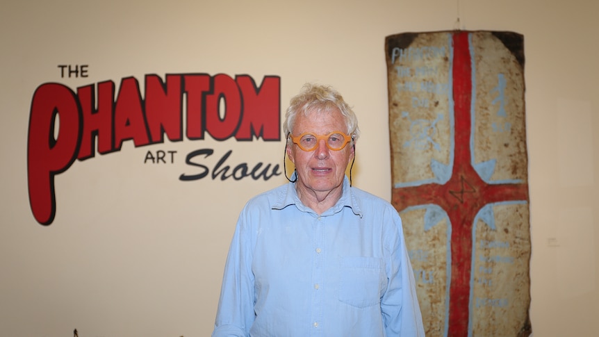 The Phantom Art Show curator Peter Kingston