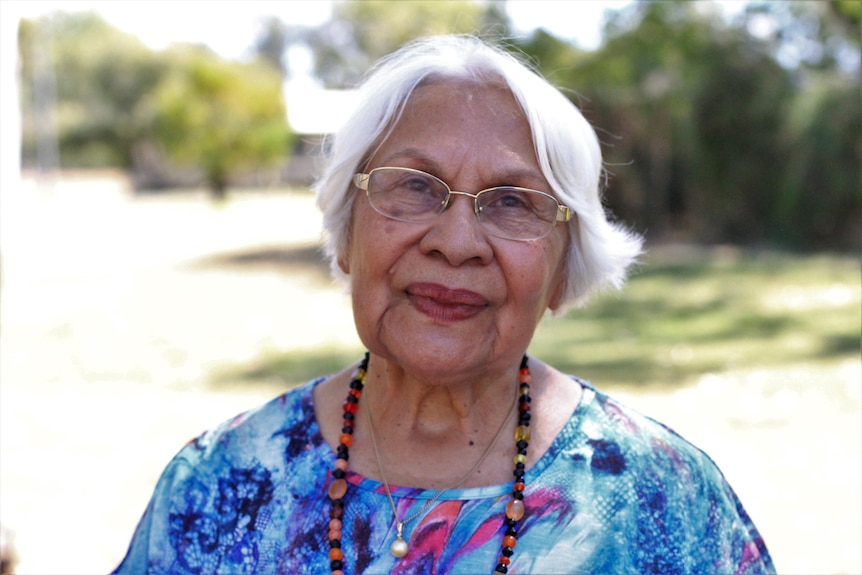 Portrait image of a 81-year-old indigenous woman
