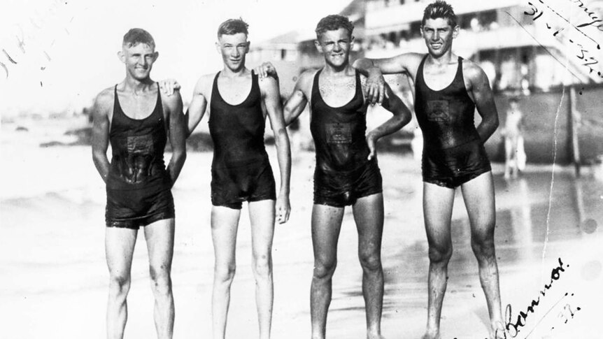 Junior lifesaving relay champions 1932