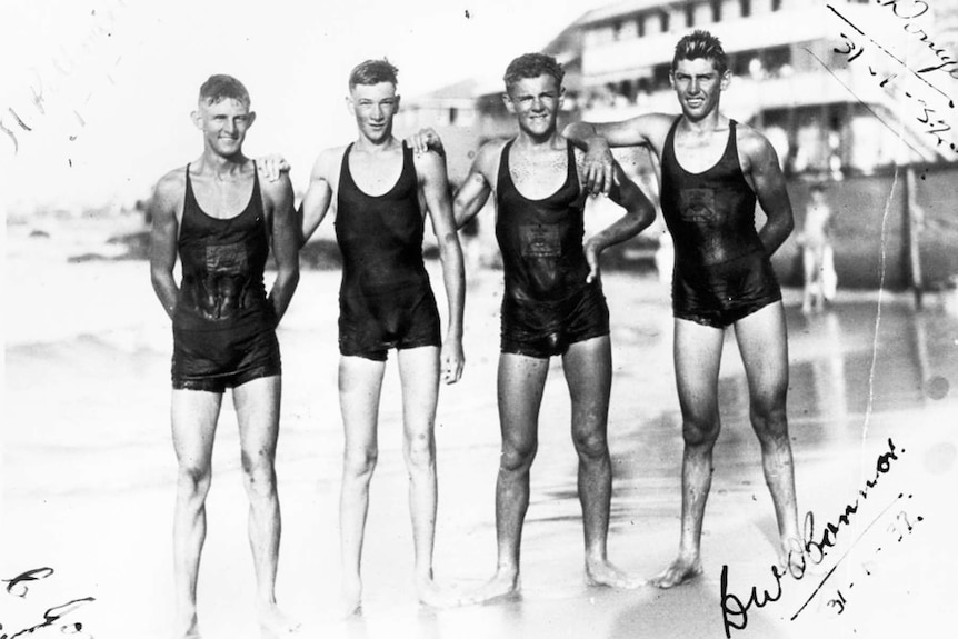 Junior lifesaving relay champions 1932