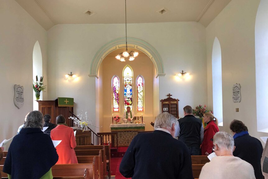 Church service at Windermere