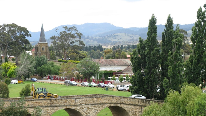 Historic Richmond Bridge in Southern Tasmania