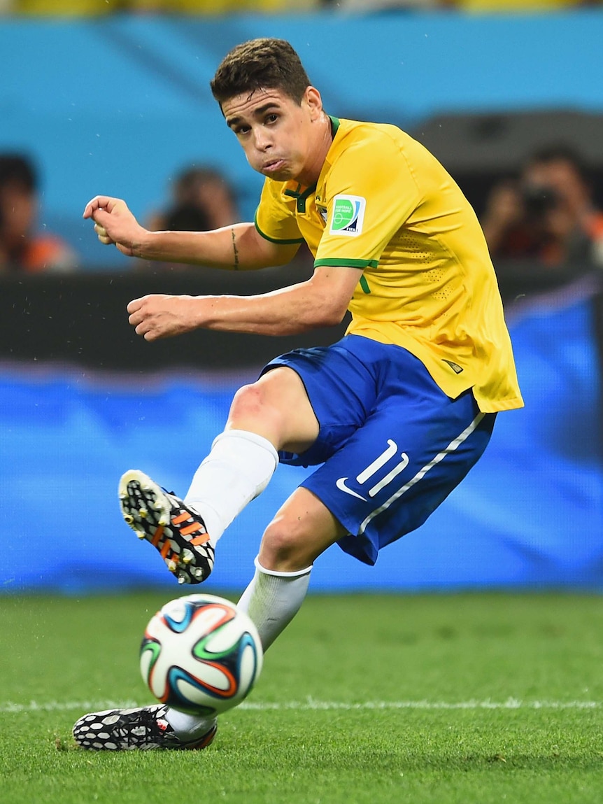 Oscar passes against Croatia