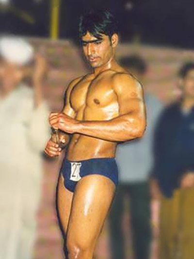 Champion bodybuilder Atif Anwar's early days