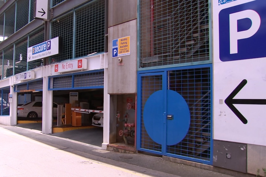 A multi-storey car park