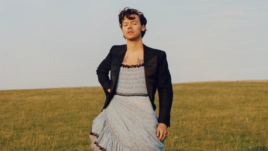 Harry Styles from Vogue magazine