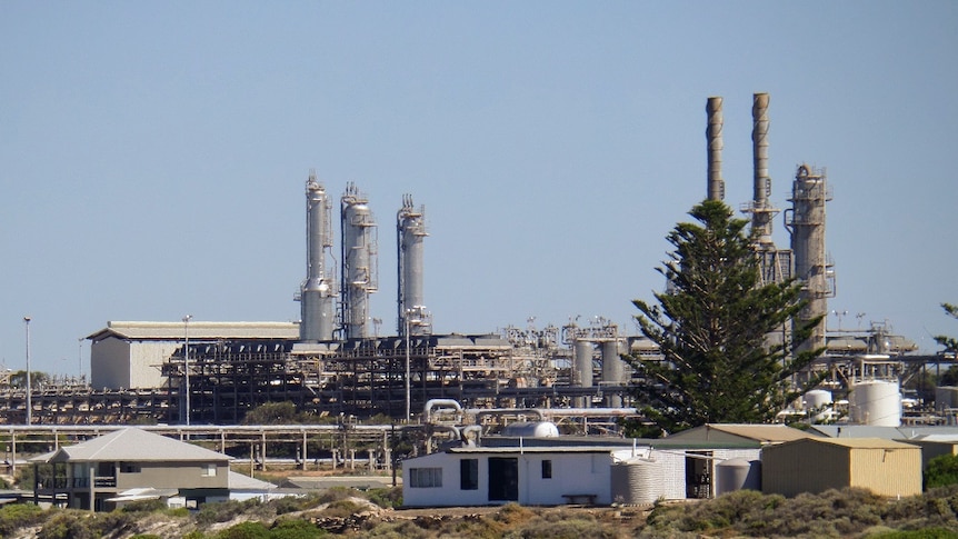 Port Bonython hydrocarbon processing plant