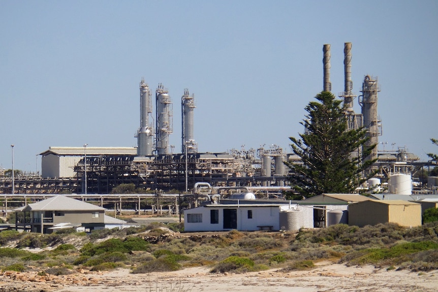 Port Bonython hydrocarbon processing plant