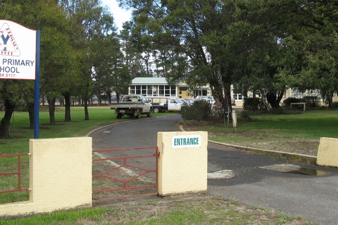 Avoca Primary School in Tasmania.