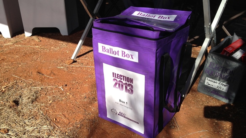 The 2013 ballot box