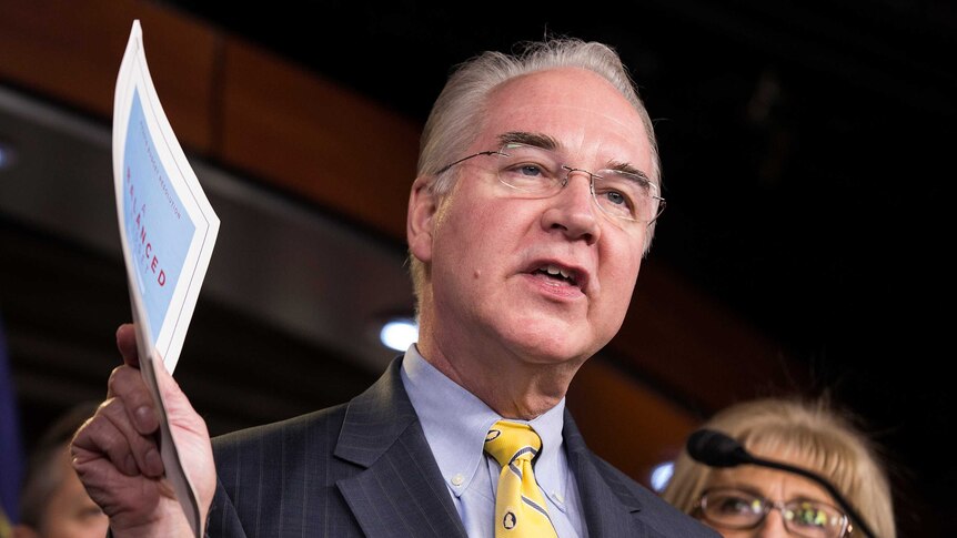 Chairman of the House Budget Committee Tom Price.