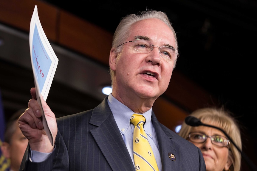 Chairman of the House Budget Committee Tom Price.