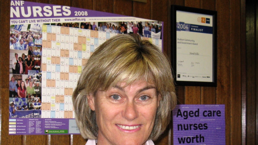 Neroli Ellis, Secretary of the Australian Nurses and Midwifery Federation