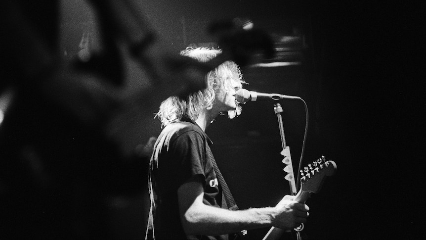Nirvana at The Palace Melbourne in 1992 by Jason Childs Getty