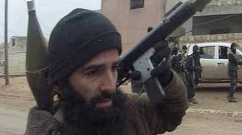 Mohammad Ali Baryalei carrying RPG