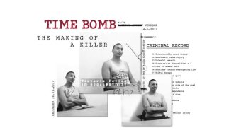 James Gargasoulas in a graphic titled Timebomb The making of a killer