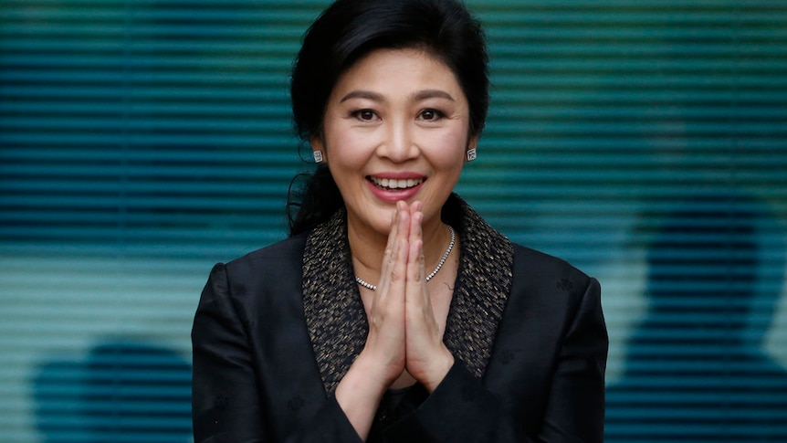 Thailand’s former Prime Minister Yingluck Shinawatra arrives at the Supreme Court to make her final statements in a trial .