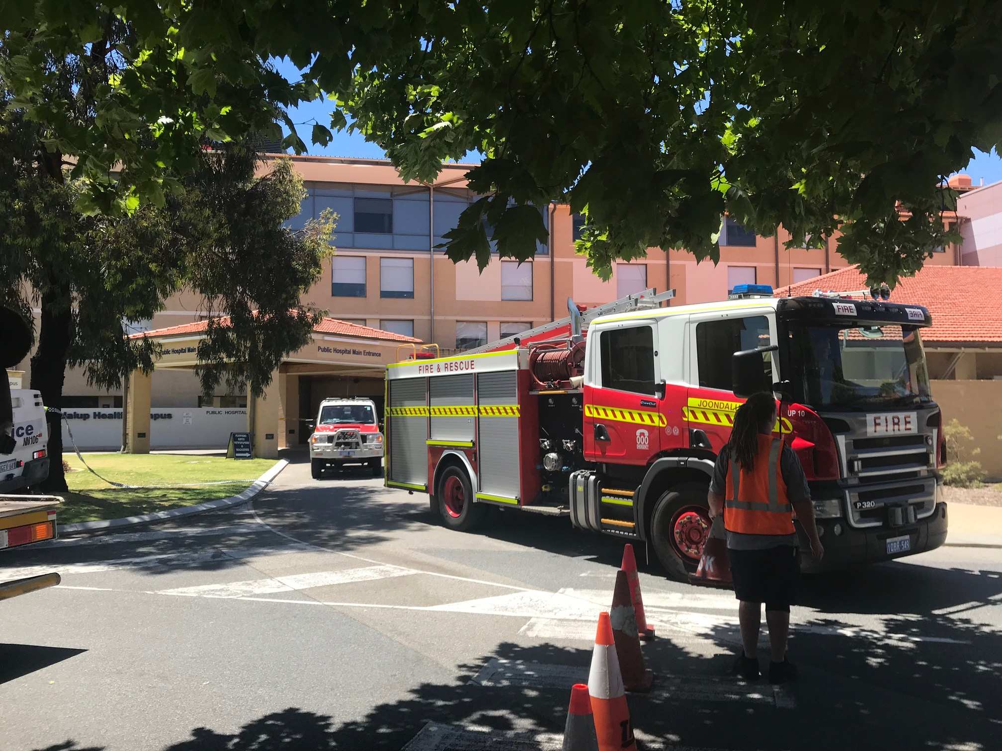 Car crashes into Joondalup Health Campus hospital, several injured