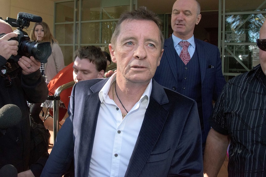 Former AC/DC drummer Phil Rudd