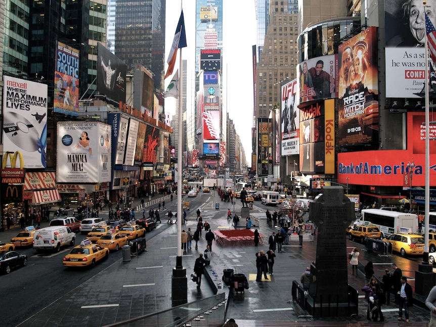 Times Square in New York City