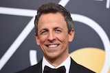 Headshot of Seth Meyers smiling