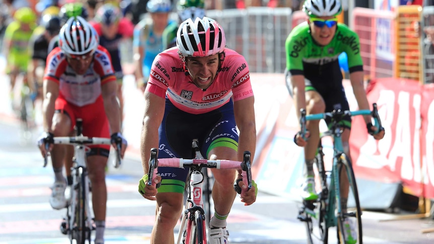 Michael Matthews is out of the Giro d'Italia