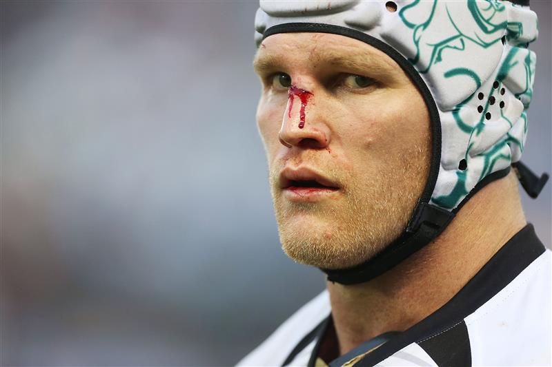 man on field