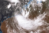 Weather map of cloud over WA.