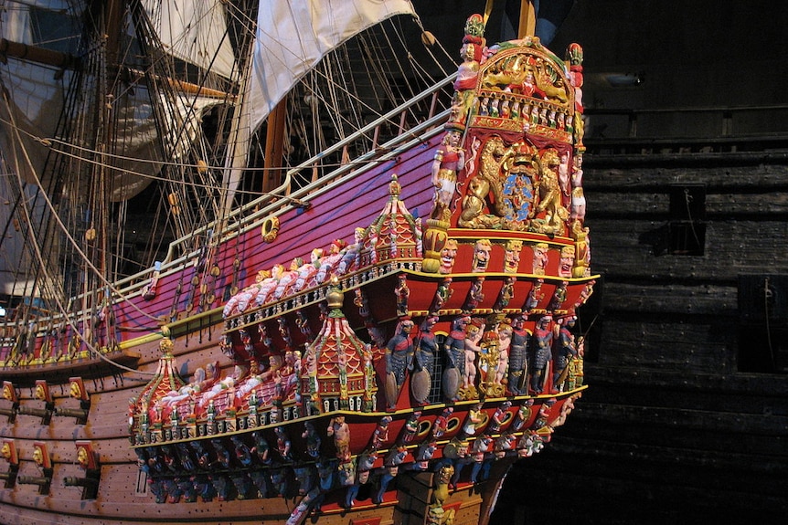 A replica of Vasa