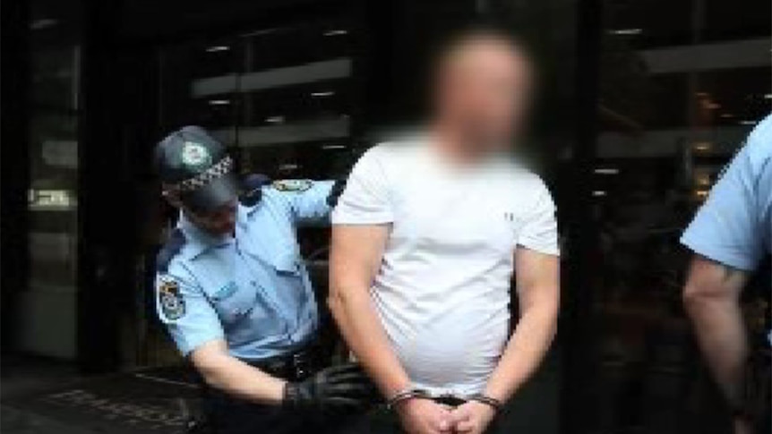 Police make an arrest in Sydney's CBD during an operation which saw 10 people arrested.