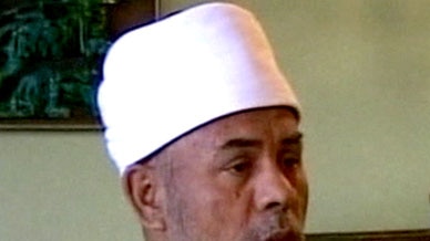 Muzzled: Sheikh Hilali pulled out of his sermon after being told it would have to be apolitical. [File photo]