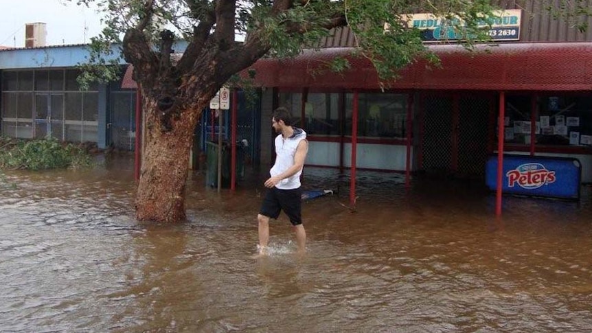 Port Hedland drenched after Cyclone Heidi