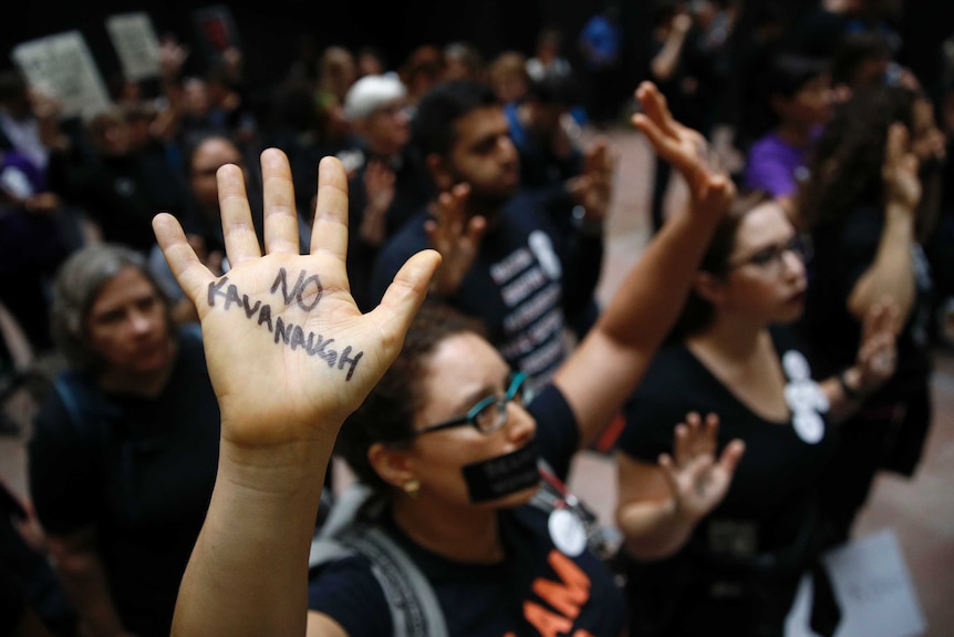 Kavanaugh protesters