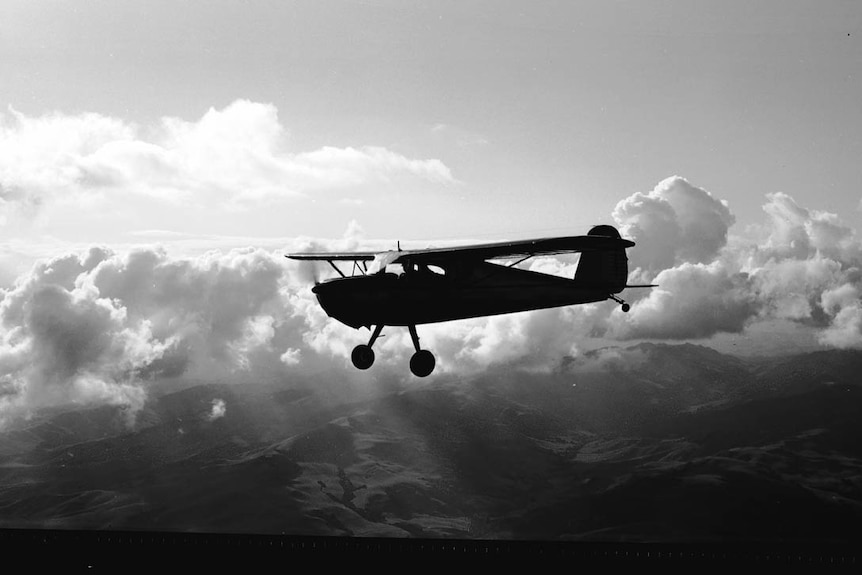Cessna and clouds