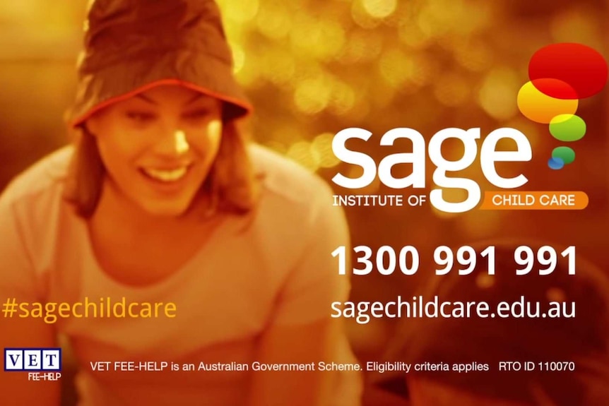 Sage training college advertisement