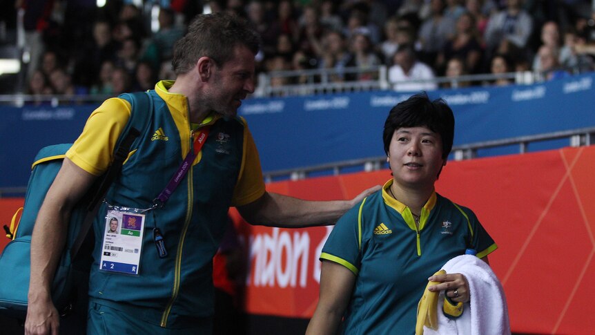 Bowing out ... Jian Fang Lay will now turn her focus to the teams event.