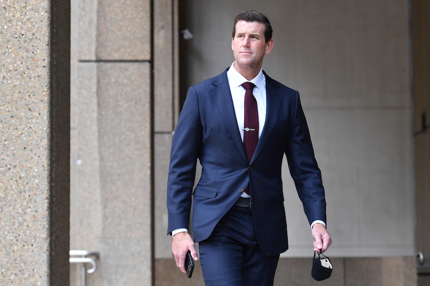 Ben Roberts Smith arrives at court