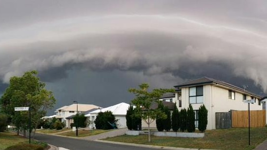 Storm rolls in view from North Lakes