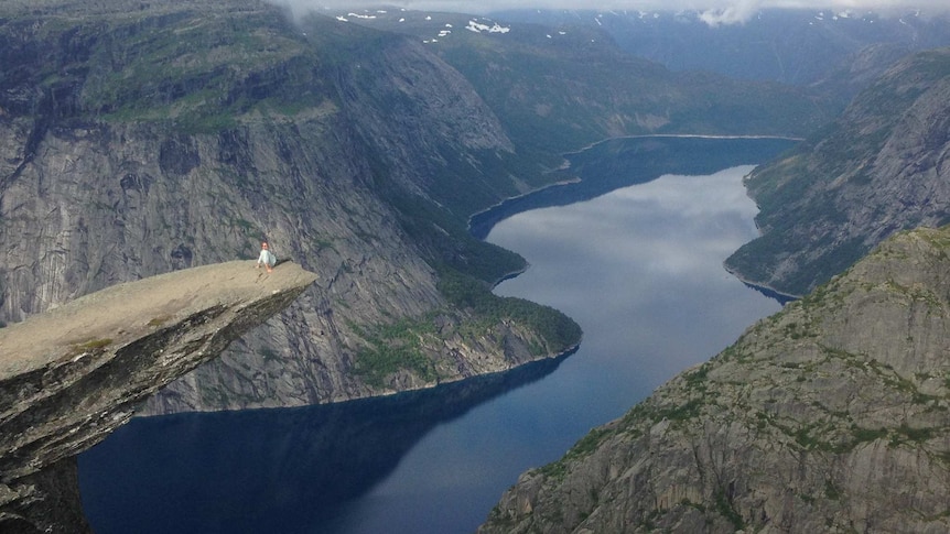 Trolltunga, in Norway's west.