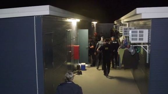 Australian Border Force officers caught 27 illegal foreign workers yesterday