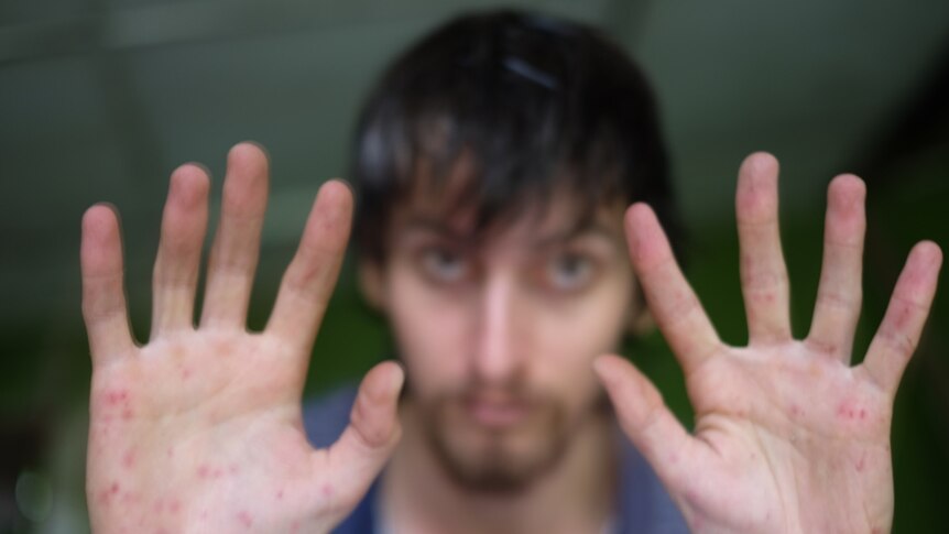 Andrew Gaskell after August trek through Sarawak forest.