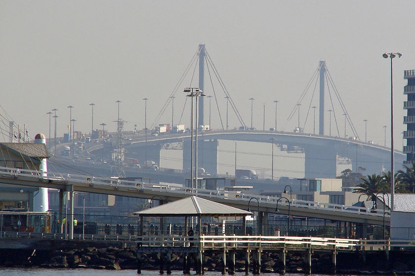 West Gate Bridge traffic