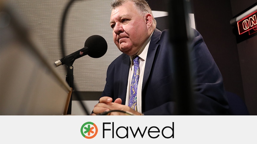 Craig Kelly's claim is flawed