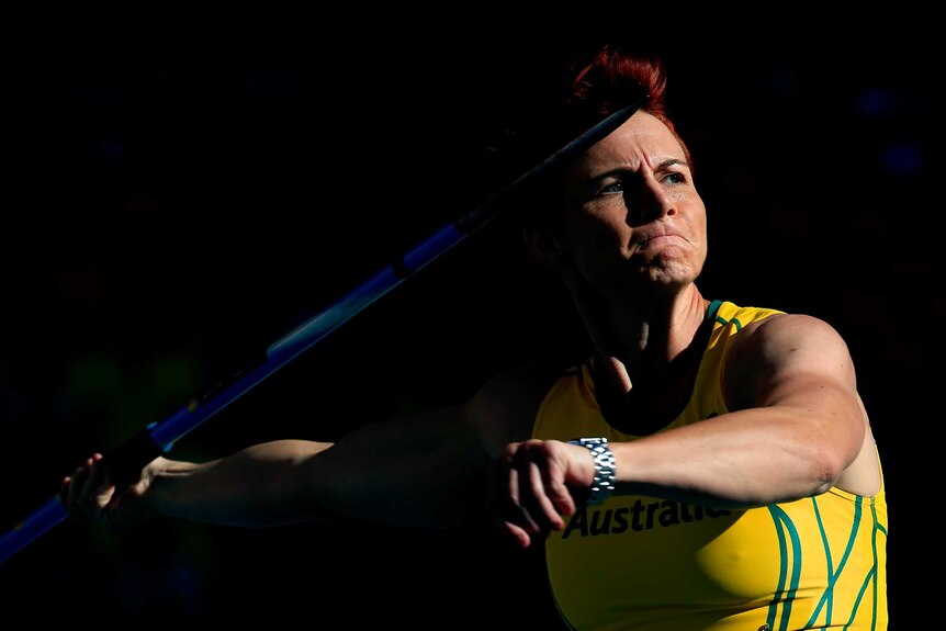 Mitchell launches into javelin final