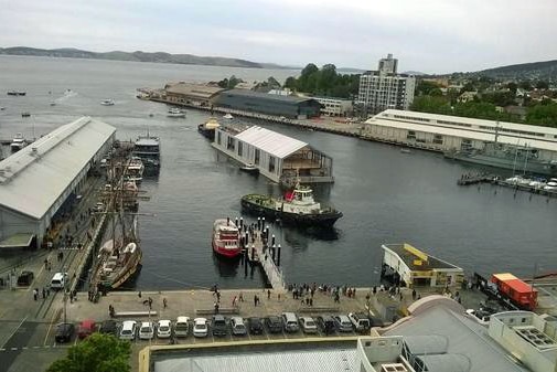 Brooke Street Pier from the Executive Building