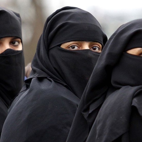 Are these women wearing the burka?