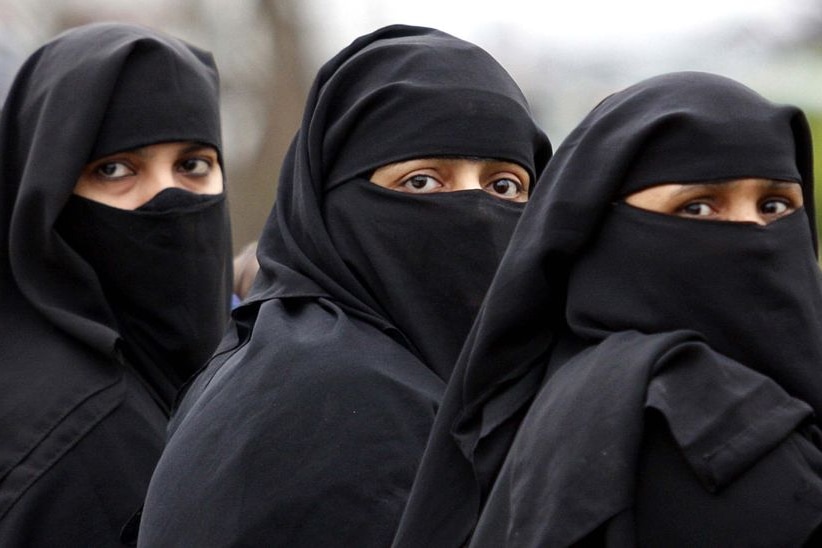 Are these women wearing the burka?