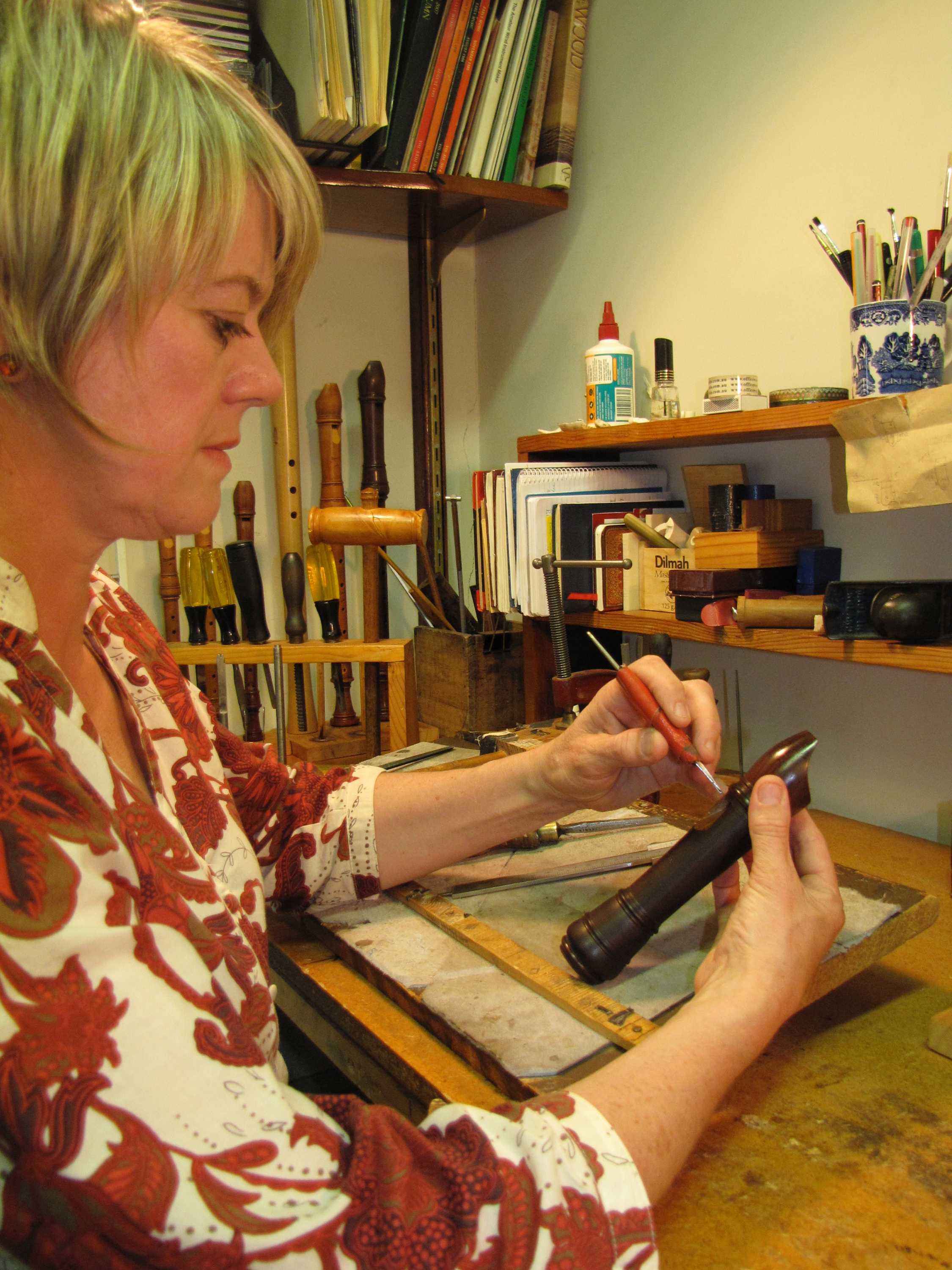 Melbourne recorder maker Joanne Saunders the best in the world, says
