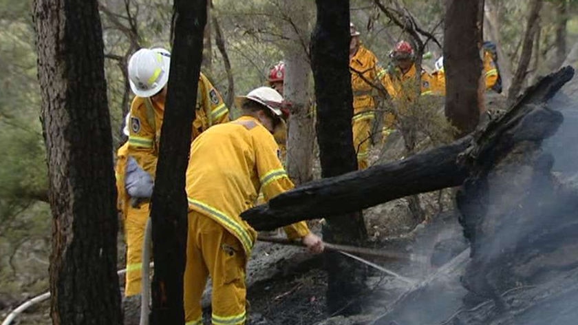 Yesterday's southerly change also caused problems for firefighters across the state.
