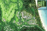 Proposed resort and residential development at Ella Bay.